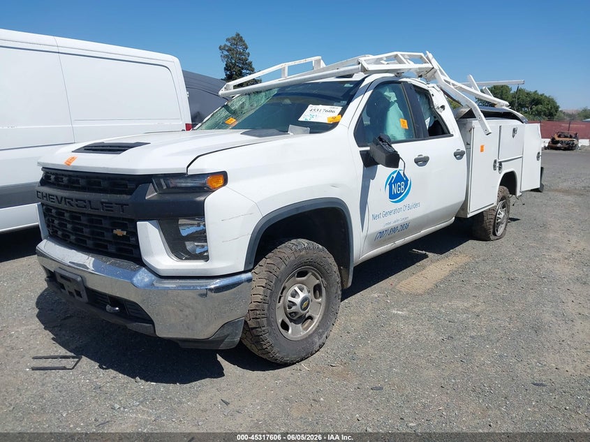2021 CHEVROLET SILVERADO 2500HD 6.6L V-8 DI, VVT, 40(VIN: 1GB2YLE76MF236247