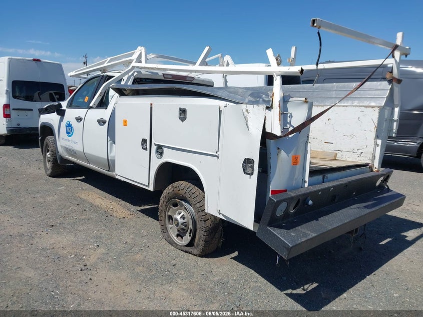 2021 CHEVROLET SILVERADO 2500HD 6.6L V-8 DI, VVT, 40(VIN: 1GB2YLE76MF236247