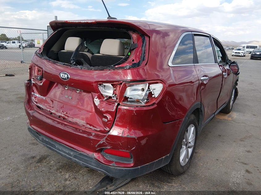 2020 KIA SORENTO auction photo 4