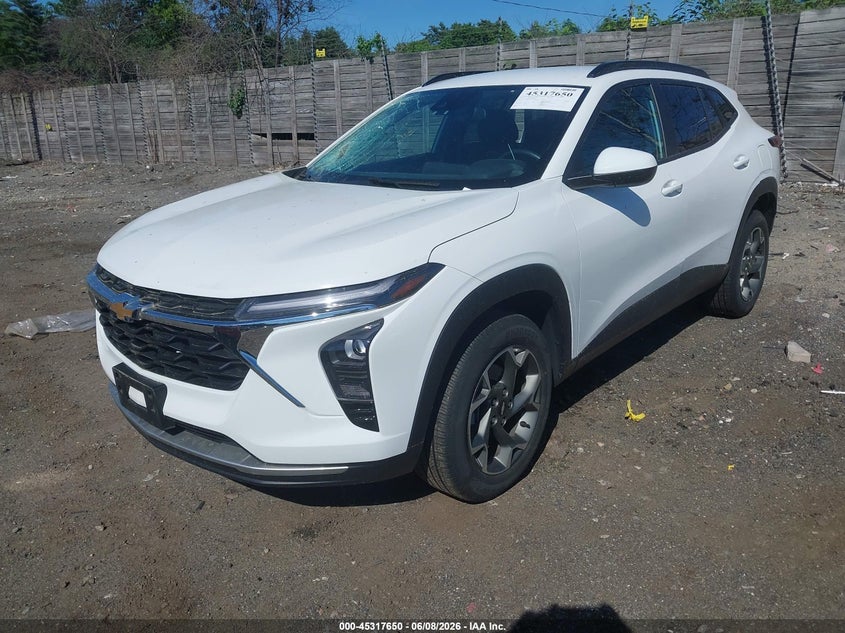 Vin: kl77lhe20rc026878, lot: 45815576, chevrolet trax fwd lt 20242