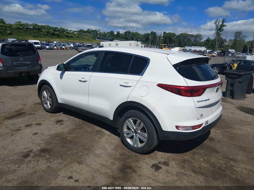 Vin: kndpm3ac3h7121976, lot: 45815582, kia sportage lx 20173