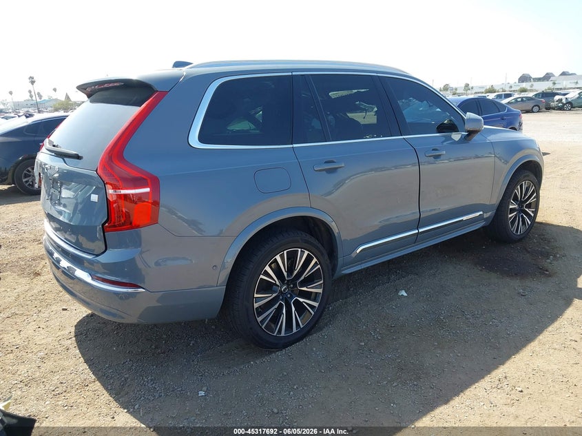 2023 VOLVO XC90 RECHARGE PLUG-IN HYBRID auction photo 4