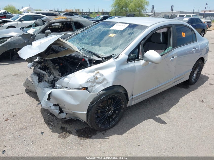 2008 Honda Civic Lx 1HGFA16508L076555 photo 1