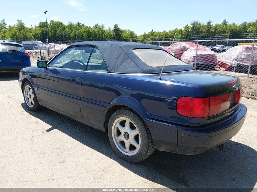 1997 AUDI CABRIOLET CABRIO 2.8L V-6 , 172HP