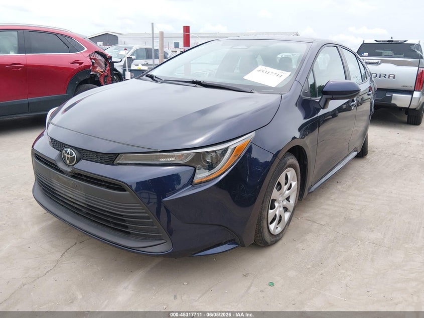 Vin: 5yfb4mde2rp145666, lot: 45815637, toyota corolla le 20242