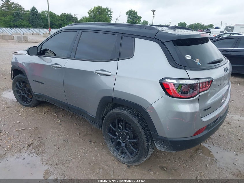 Vin: 3c4njdbn9pt563158, lot: 45815646, jeep compass altitude 4x4 20233