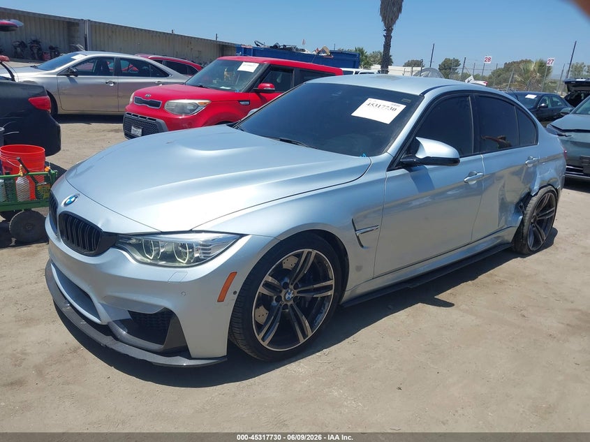 Vin: wbs8m9c52gp966976, lot: 45815656, bmw m3 20162
