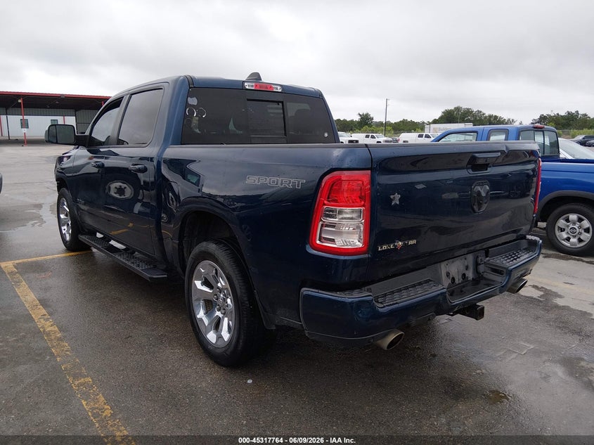 Vin: 1c6rreft4ln239108, lot: 45815690, ram 1500 lone star  4x2 5'7 box 20203