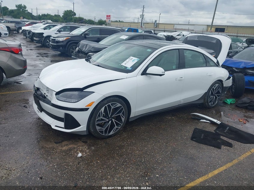 2024 HYUNDAI IONIQ 6 auction photo 2