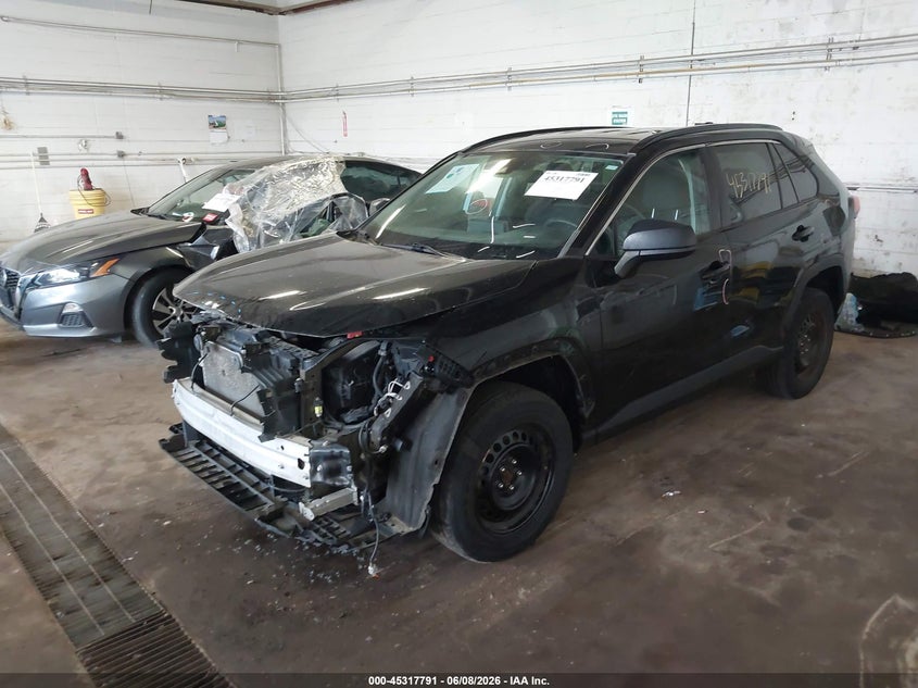 Vin: 2t3f1rfv7kw028598, lot: 45815717, toyota rav4 le 20192