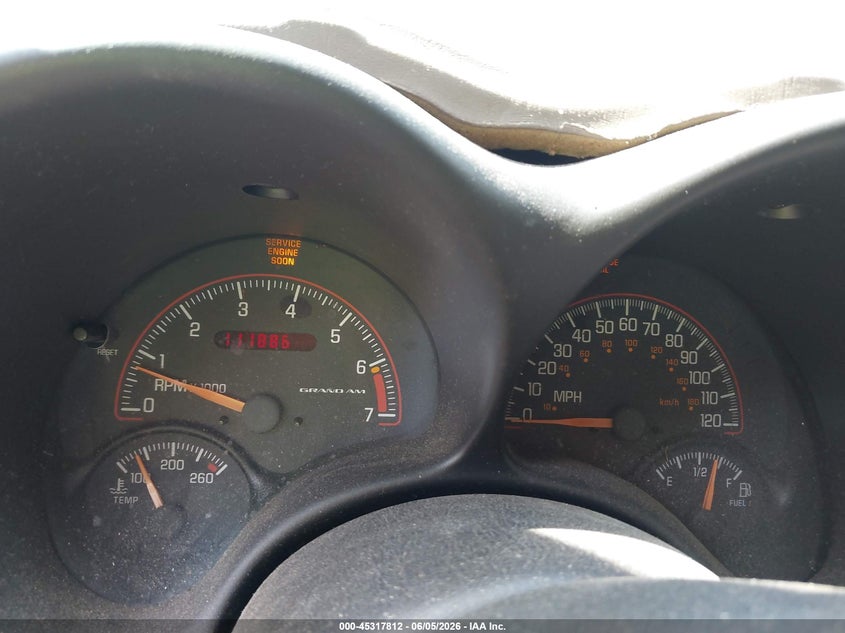 2003 Pontiac Grand Am Se1 VIN: 1G2NF52E83C331152 Lot: 45317812