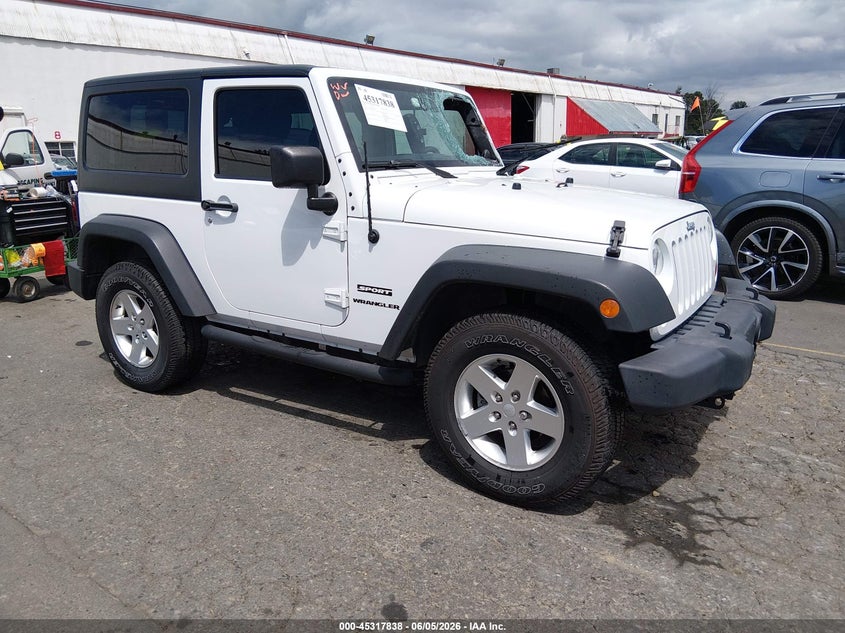 Vin: 1c4ajwag0dl643887, lot: 45815764, jeep wrangler sport 2013 img_1