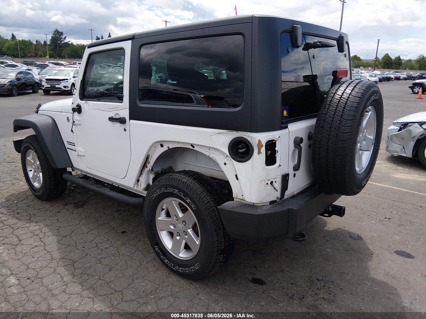 2013 JEEP WRANGLER auction photo 3