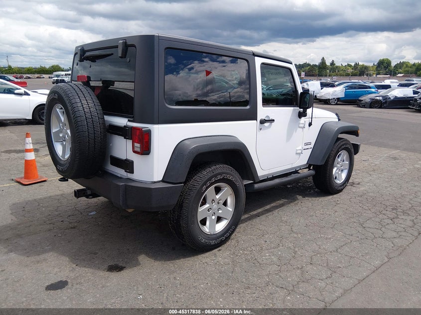 2013 JEEP WRANGLER auction photo 4