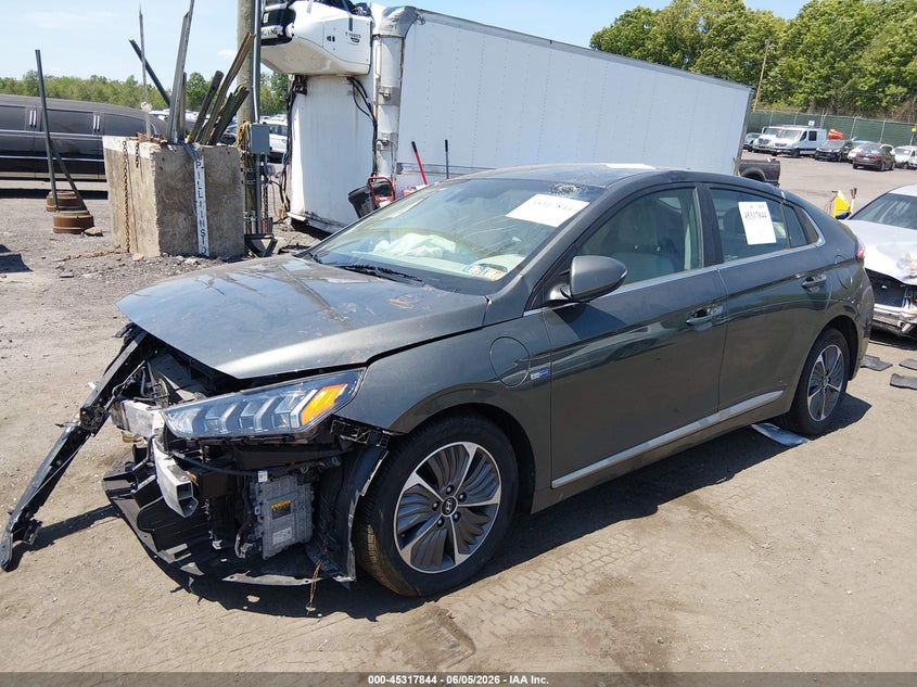 Vin: kmhc75ld4lu231349, lot: 45815770, hyundai ioniq plug-in hybrid sel 20202