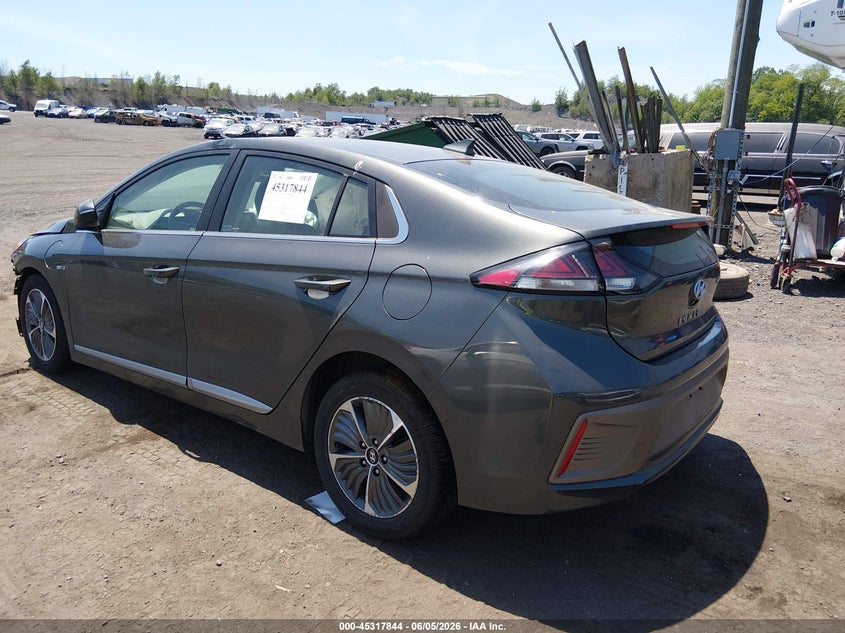 Vin: kmhc75ld4lu231349, lot: 45815770, hyundai ioniq plug-in hybrid sel 20203