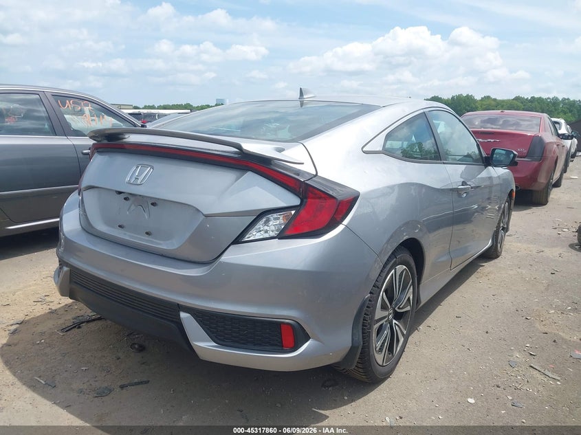 Vin: 2hgfc3b71gh355439, lot: 45815786, honda civic ex-l 20164