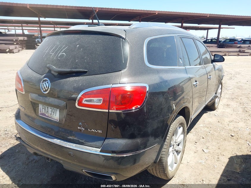 Vin: 5gakrdkd5dj164416, lot: 45815787, buick enclave premium 20134