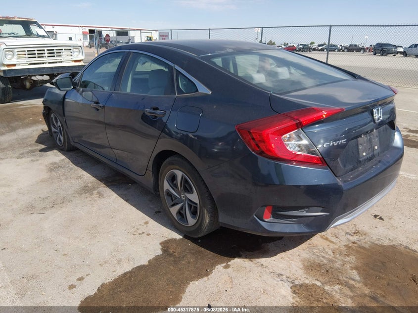 VIN 19XFC2F65KE014303 2019 HONDA CIVIC LX