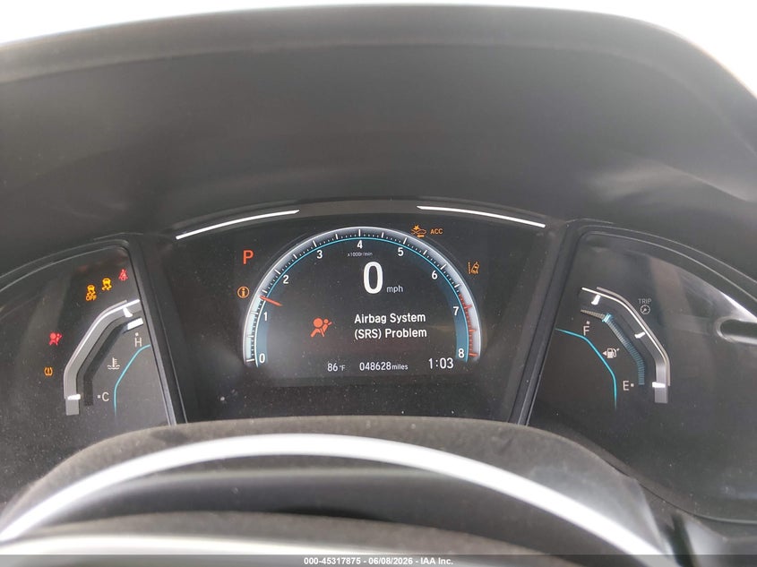 VIN 19XFC2F65KE014303 2019 HONDA CIVIC LX