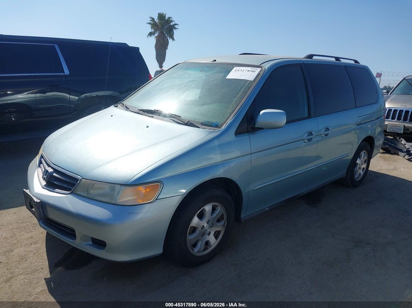 2004 Honda Odyssey Ex-L VIN: 5FNRL18914B031000 Lot: 45317890