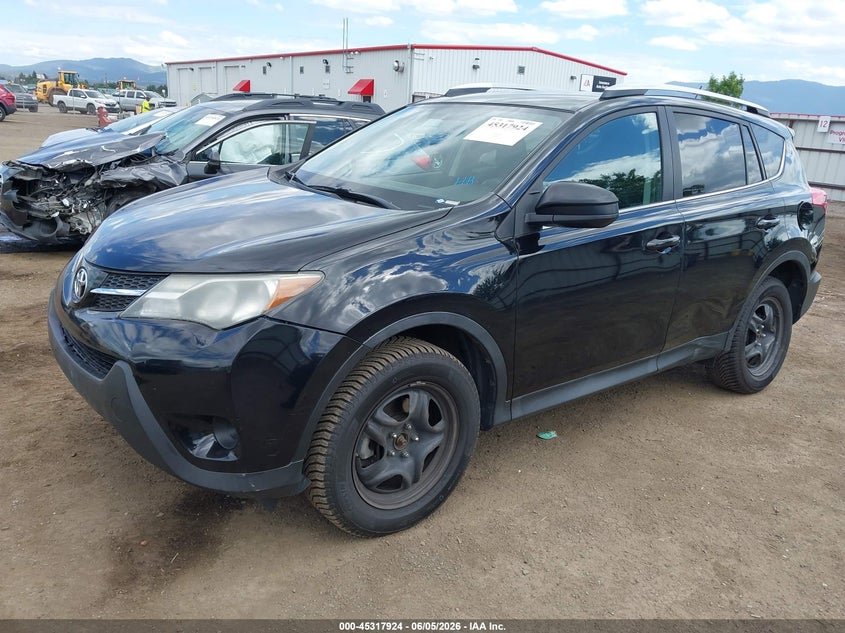 Vin: 2t3bfrev0ew142383, lot: 45815850, toyota rav4 le 20142