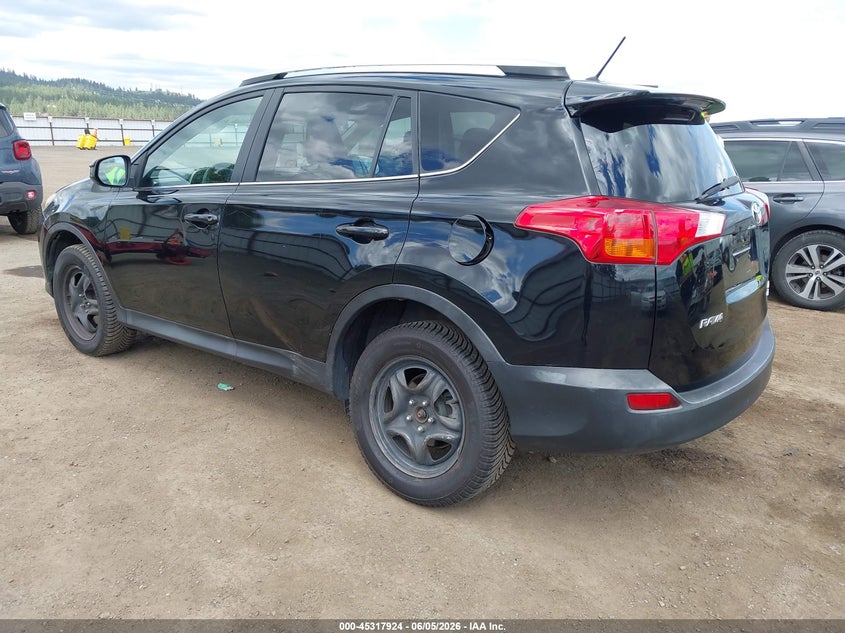 Vin: 2t3bfrev0ew142383, lot: 45815850, toyota rav4 le 20143
