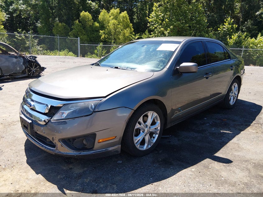 Vin: 3fahp0ha5cr402392, lot: 45815865, ford fusion se 20122