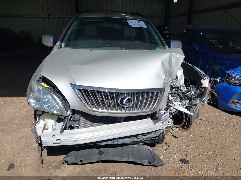2008 LEXUS RX SPORT UTILITY VEHICLE 3.5L V-6 DOHC, VVT, 270HP