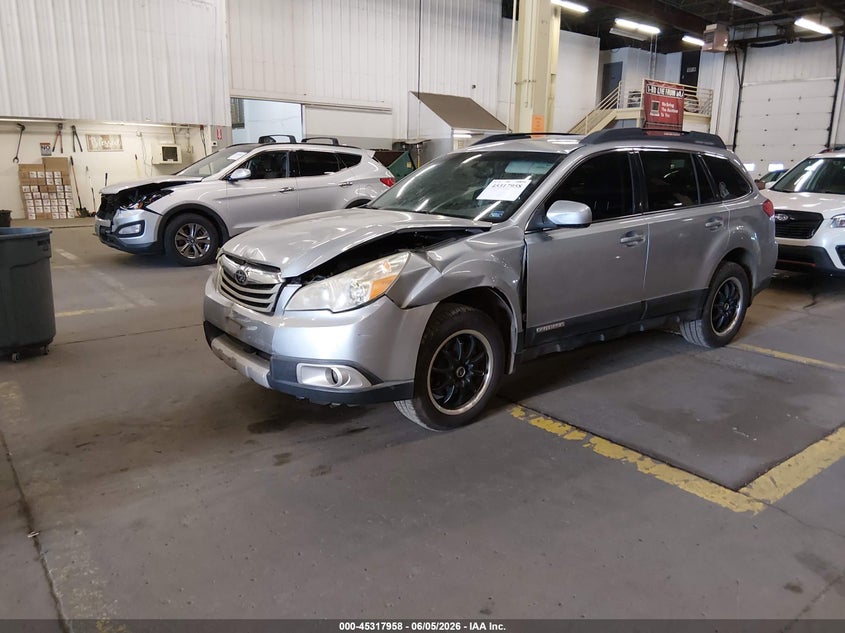 2012 Subaru Outback 3.6 3.6R Limited silver Lot 111045317958 Vin 4S4BRDLC8C2219868