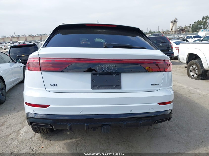 2026 Audi Q8 Premium Plus 55 Tfsi Quattro Tiptronic VIN: WA1EVBF16TD017752 Lot: 45317977