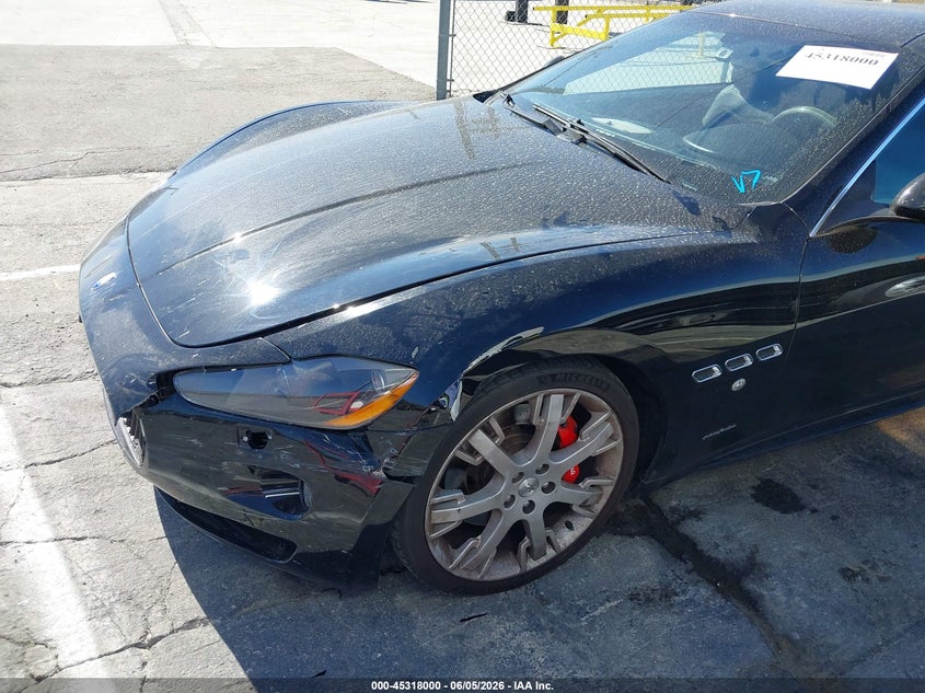 2011 Maserati Granturismo S Automatic VIN: ZAM45KLA0B0055078 Lot: 45318000