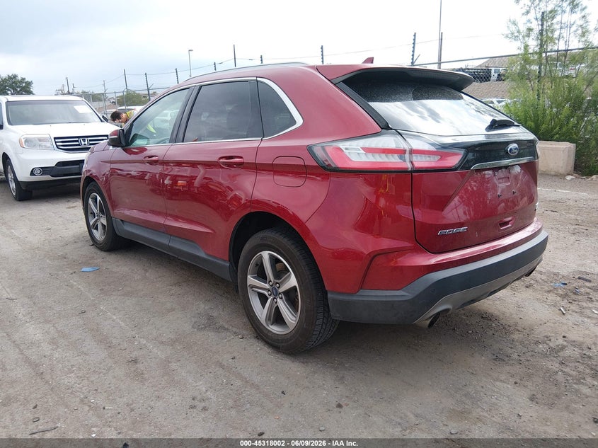 Vin: 2fmpk3j94kbb46910, lot: 45815928, ford edge sel 20193