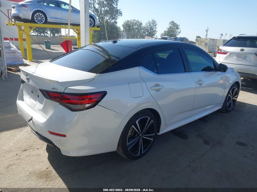 Vin: 3n1ab8dv8py308023, lot: 45815929, nissan sentra sr xtronic cvt 20234