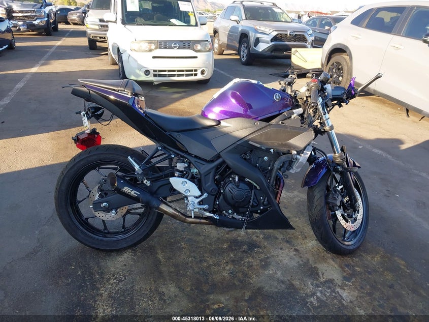 2018 Yamaha Yzfr3 A VIN: MH3RH15Y6JK004050 Lot: 45318013