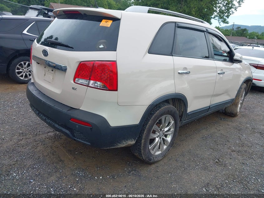 Vin: 5xyku3a15bg058866, lot: 45815941, kia sorento ex 20114