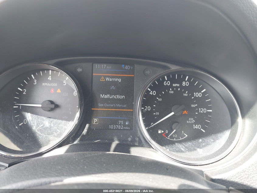2021 NISSAN ROGUE SPORT 2.0L I-4 DI, DOHC, V(VIN: JN1BJ1AV4MW312429