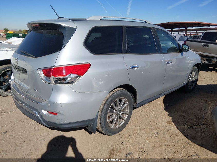 2014 NISSAN PATHFINDER SPORT UTILITY VEHICLE 3.5L V-6 DOHC, VVT, 260HP