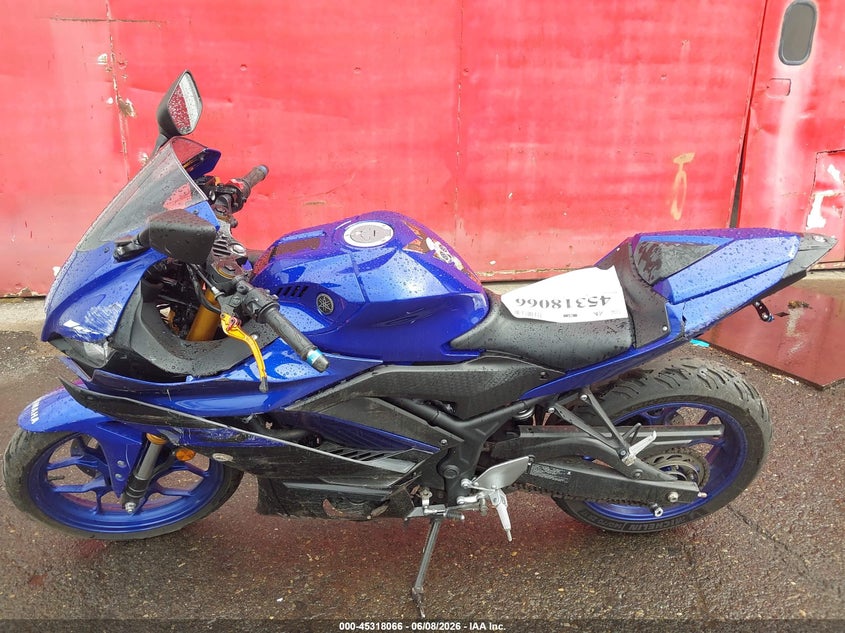2019 Yamaha Yzfr3 VIN: MH3RH17Y6KK001356 Lot: 45318066