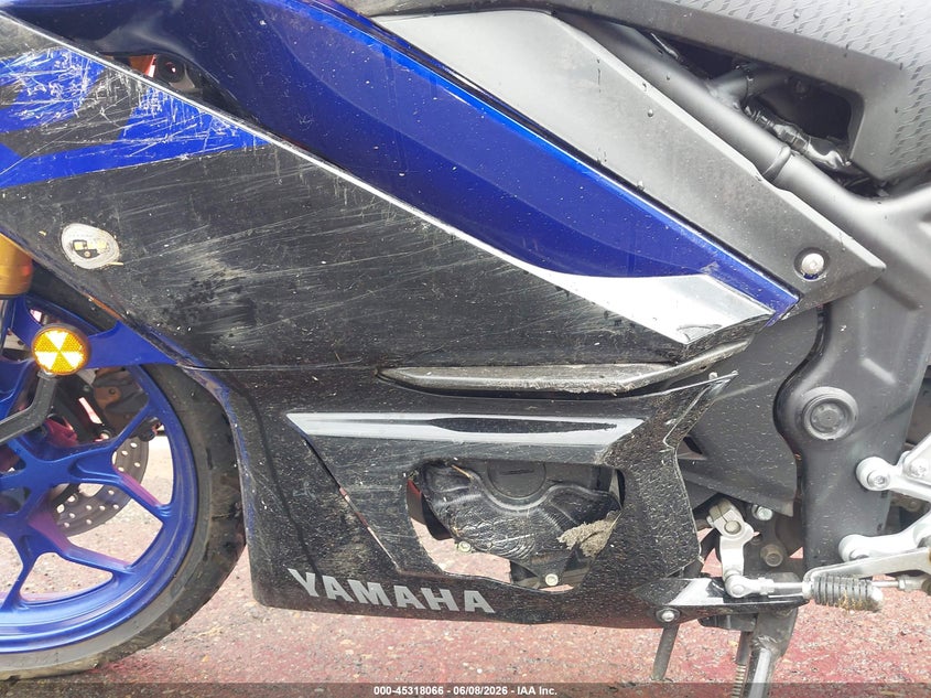 2019 Yamaha Yzfr3 VIN: MH3RH17Y6KK001356 Lot: 45318066