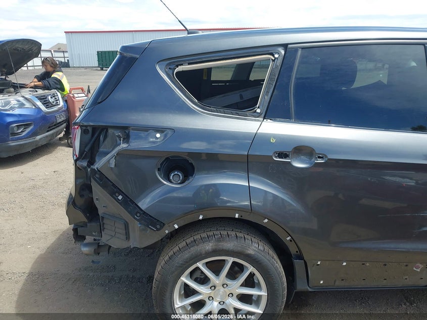 2016 Ford Escape 2.5 Se grey Lot 111045318080 Vin 1FMCU0G77GUB08375