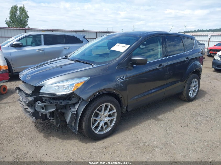 2016 Ford Escape 2.5 Se grey Lot 111045318080 Vin 1FMCU0G77GUB08375