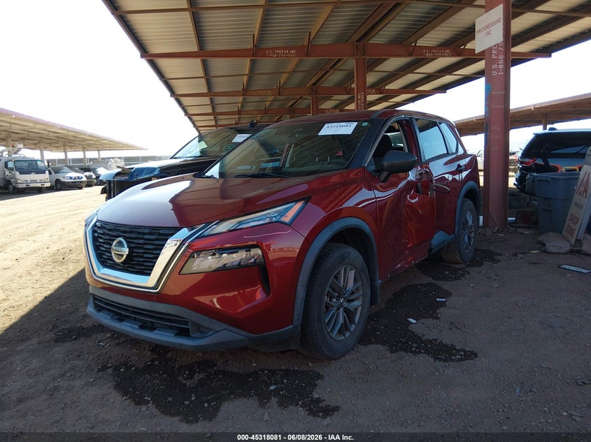 Vin: 5n1at3aa7mc789221, lot: 45816007, nissan rogue s fwd 20212