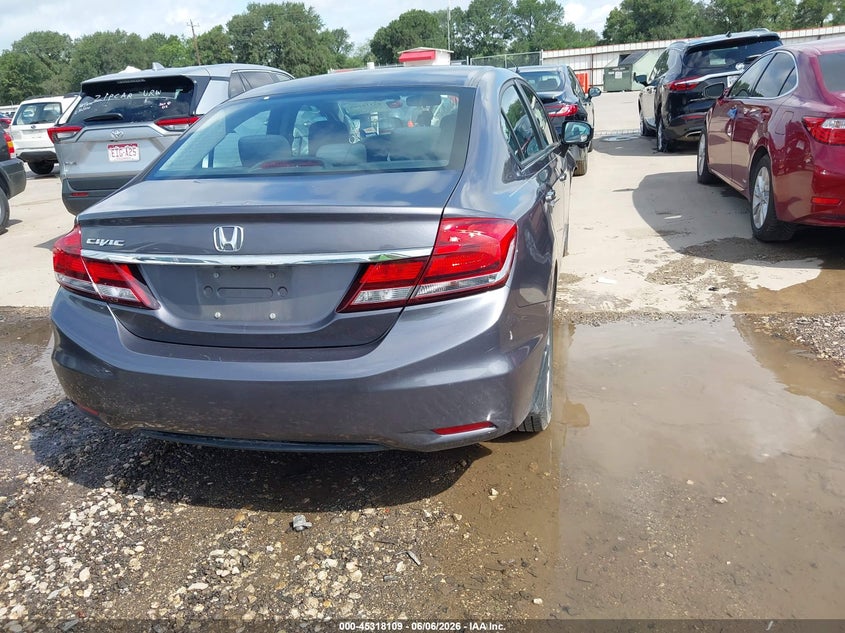 2015 HONDA CIVIC auction photo 4