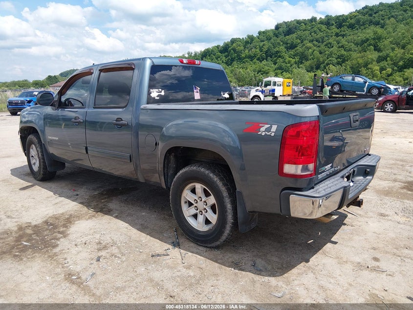 Vin: 3gtp2ve38bg337829, lot: 45816060, gmc sierra 1500 sle 20113
