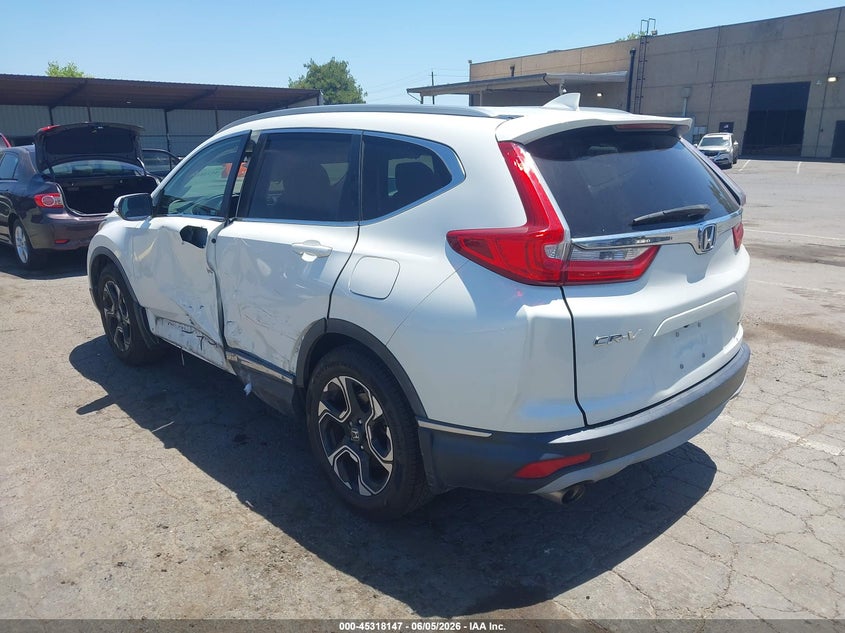 Vin: 2hkrw1h95jh500061, lot: 45816073, honda cr-v touring 20183