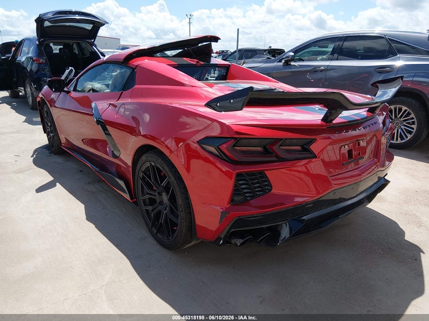 Vin: 1g1yb3d47r5107051, lot: 45816123, chevrolet corvette stingray 20243