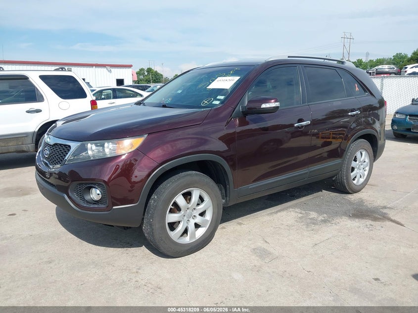 Vin: 5xykt3a64cg226898, lot: 45816135, kia sorento lx 20122