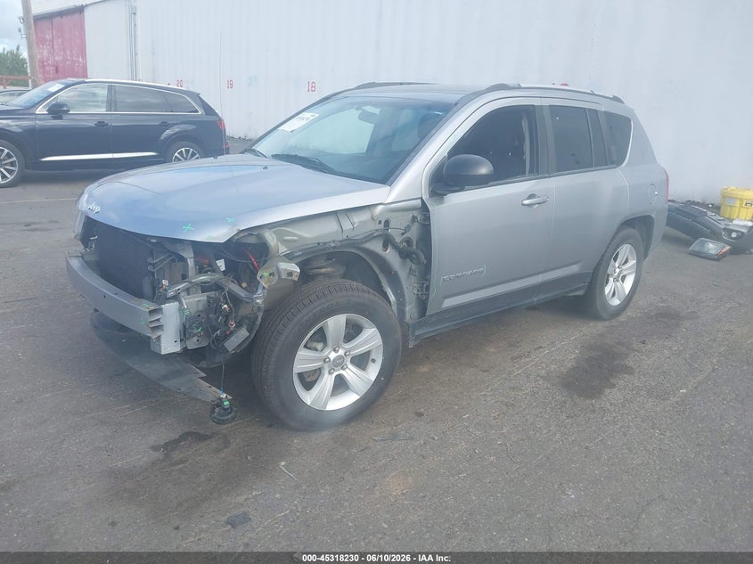 Vin: 1c4njdbb0fd316766, lot: 45816156, jeep compass sport 20152