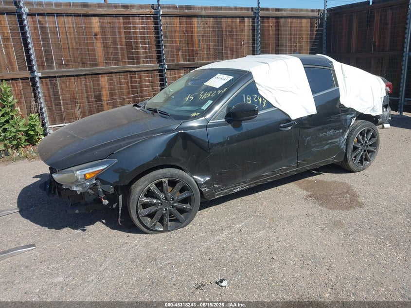 Vin: jm1bn1w34h1132525, lot: 45816169, mazda mazda3 grand touring 20172
